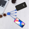 Câble Octopus Biodégradable USB A/micro USB & USB C & Lightning 1m Bleu Xoopar