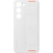Coque Samsung G S23 5G Silicone avec lanière Blanche Samsung