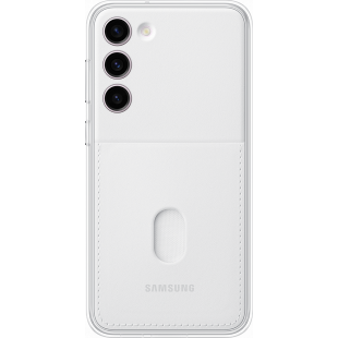Coque Samsung G S23+ 5G Frame Cover Blanche Samsung