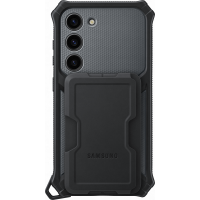 Coque Renforcée Samsung G S23 5G avec support amovible Grise Samsung