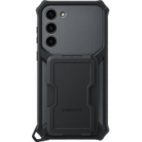 Coque Renforcée Samsung G S23+ 5G avec support amovible Grise Samsung
