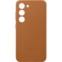 Coque Samsung G S23 5G en Cuir Camel Samsung