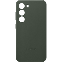 Coque Samsung G S23 5G en Cuir Vert Samsung