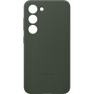 Coque Samsung G S23 5G en Cuir Vert Samsung
