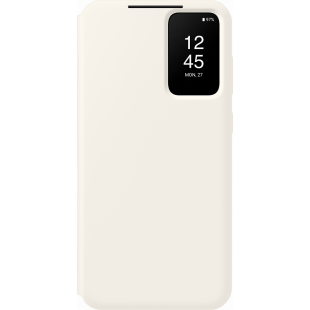 Folio Samsung G S23+ 5G Clear View Cover Crème Samsung