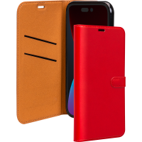 Folio Wallet iPhone 14 Pro Max Rouge avec languette de fermeture Bigben