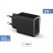 Chargeur maison USB C PD 25W Power Delivery Garanti à vie Noir - 100% Plastique recyclé Force Power Lite
