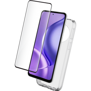 Pack Honor Magic 5 Lite 5G Coque Transparente + Verre trempé Bigben