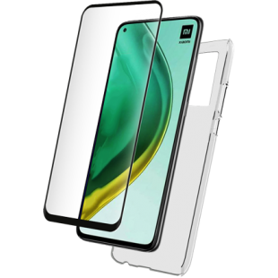 Pack Xiaomi Mi 10T / Mi 10T Pro 5G Coque Transparente + Verre trempé Bigben
