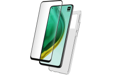 Pack Xiaomi Mi 10T / Mi 10T Pro 5G Coque Transparente + Verre trempé Bigben