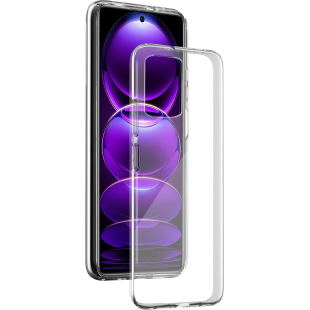 Coque Xiaomi Redmi Note 12 Pro Silisoft souple Transparente Bigben