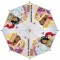 Lot de 4 : Disney Princesses bubble manual umbrella 45cm