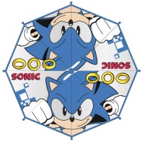 Lot de 4 : Sonic The Hedgehog bubble manual umbrella 45cm
