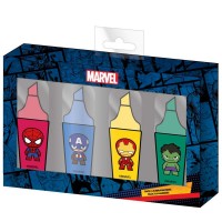 Lot de 6 : Marvel Avengers blister 4 Highlighters
