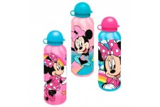 Lot de 12 : Disney Minnie aluminium bottle 500ml assorted