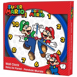 Super Mario Bros wall clock