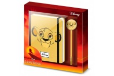 Disney The Lion King Heady Face diary + pen set