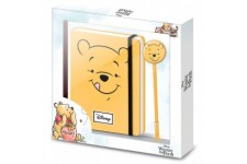 Disney Winnie the Pooh Winnie Face diary + pen set