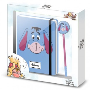 Disney Winnie the Pooh Igor Face diary + pen set