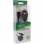 USB 2.0 Rallonge, InLine®, mâle/fem. type A, noir, avec pied, 2m