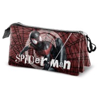 Marvel Spiderman Blackspider triple pencil case