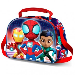 Marvel Spiderman Spidey Glow 3D lunch bag
