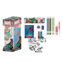 Marvel Colouring stationery set