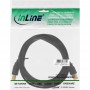 Câble USB 2.0, InLine®, A à B, noir, 3m