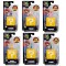 Pack 6 figures Super Mario Bros The Movie assorted