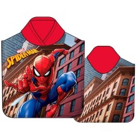Marvel Spiderman microfibre poncho towel