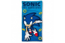 Sonic The Hedgehog microfibre beach towel