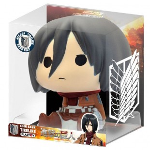 Attack on Titan Chibi Mikasa money box