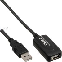 USB 2.0 actif-Rallonge, InLine®, prise A à prise femelle A 5m