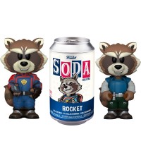 Pack 6 figures Vinyl SODA Marvel Guardians of the Galaxy Rocket 5 + 1 Chase