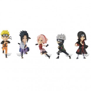 Pack 12 figures Naruto Shippuden World Collectable 7cm