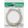 Câble USB 2.0, InLine®, A à A, beige, 0,3m