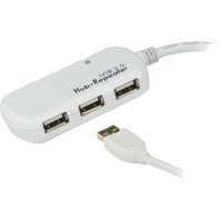 Câble de rallonge actif USB 2.0, ATEN UE2120H, USB AM à 4x AF, 12 m