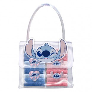 Pack 12 bags hair bands Disney Stitch