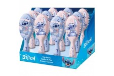 Display 12 Hair brushes Disney Stitch assorted