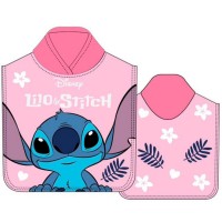 Disney Stitch microfibre poncho towel