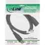 Câble InLine® USB 3.0 de type A mâle à type B femelle noir 1,5 m