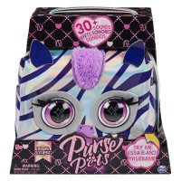 Purse Pets Magic Zebra Mettalic interactive bag