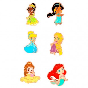 Display 12 Blind Box Enamel Pin Loungefly Disney Princesses assorted