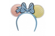 Loungefly Disney Minnie Mouse Pastel Polka Dot ear headband