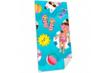 Gabbys Dollhouse cotton beach towel