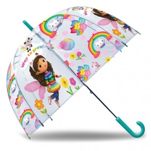 Lot de 6 : Gabbys Dollhouse manual umbrella 46cm