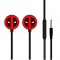 Marvel Deadpool earphones