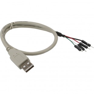 Câble adaptateur USB 2.0, InLine®, prise A sur connecteur IDC, 40cm