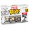 Blister 4 figures Bitty POP Harry Potter Voldemort