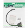 Câble adaptateur USB 3.0 InLine® USB A femelle à USB A femelle avec bride 0.2m